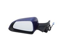 Complete Wing Mirror Assembly Car Rearview Mirror Assembly For Tesla For Model 3 2021-2023 Door Side Wing Mirrors Lens Memory Function Electric Folding(Blue left)
