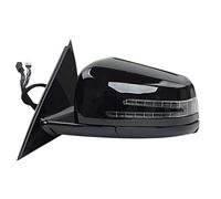 Complete Wing Mirror For Benz W221 S-Class S300 S350 S400 S63 2006-2013 2012 2011 2010 Car Side Door Power Rear View Mirror Black And White Assembly Door Mirror Complete Assembly (Color : Style 1, S