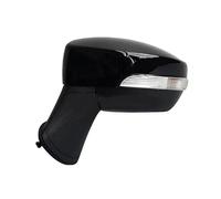 Complete Wing Mirror For EcoSport 13-18 Side External Rearview Rear view Mirror Assembly Assy INCL Lens Signal Light Shell Frame Cover Holder(Black R)
