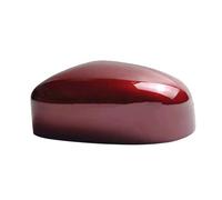 Complete Wing Mirror For Focus 12-17 Side External Rearview Mirror Assy Lens Glass Turn Signal Light Lamp Lower Lid Shell Frame Cover Holder(Burgundy Shell L)