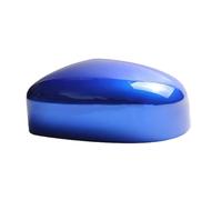 Complete Wing Mirror For Focus 12-17 Side External Rearview Mirror Assy Lens Glass Turn Signal Light Lamp Lower Lid Shell Frame Cover Holder(Blue Shell L)