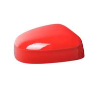 Complete Wing Mirror For Focus 12-17 Side External Rearview Mirror Assy Lens Glass Turn Signal Light Lamp Lower Lid Shell Frame Cover Holder(Red shell R)