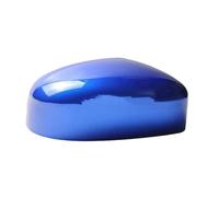 Complete Wing Mirror For Focus 12-17 Side External Rearview Mirror Assy Lens Glass Turn Signal Light Lamp Lower Lid Shell Frame Cover Holder(Blue Shell R)