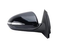 Complete Wing Mirror For Hyundai I30 PD 2018 2019 2020 2021 2022 2023 2024 8 Wire Rearview Mirror Assembly Auto Folding Without Floor Lamp Black Side Mirror Full Door Wing Mirror(1pc right)