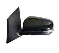 Complete Wing Mirror For Koleos 2012 2013 2014 2015 2016 Car Side Rear View Reverse Mirror Assembly Manual Folding(Black 9wire Left)