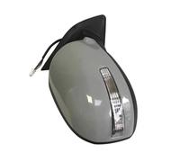 Complete Wing Mirror For Mitsubishi For Outlander 2013-2020 Car Rearview Mirror Assembly Side Mirror Reflector Led Turn Signal Lights Full Door Wing Mirror(Unpainted Left)