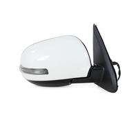 Complete Wing Mirror For Mitsubishi For Outlander Car Rearview Assembly 15 Pins 2014-2019 With Blind Spot Function Full Door Wing Mirror(White-Only Right)
