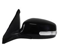 Complete Wing Mirror For Suzuki For Swift Complete Wing Mirrors Outside Side Door View Mirror Manual Folding Rear Assembly(Color 2,Left)