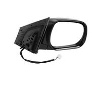 Complete Wing Mirror For Toyota For RAV4 09-12 North America Built Models Gloss Black Side View Mirror Assembly Full Door Wing Mirror(Right Side)