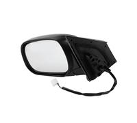 Complete Wing Mirror For Toyota For RAV4 09-12 North America Built Models Gloss Black Side View Mirror Assembly Full Door Wing Mirror(Left Side)