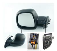 Complete Wing Mirror Unit Fits Peugeot Partner 2019 onward, Electric Left Passenger Side