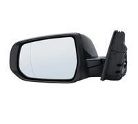 Complete Wing Mirrors 13 Wire Rearview Mirror Assembly For Chevy For Malibu 2016-2022 Auto Folding Mid Spec Bright Black White Side Mirror