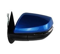 Complete Wing Mirrors 1pc Car LED Side Door Mirror Assembly Turn Signal Without Camera For JAC For T8 For Pickup 8210200P306A Side Rear Mirror Assembly(Blue Left)