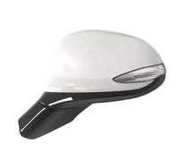 Complete Wing Mirrors Auto Door Wing Side Rearview Mirror Assembly 6 Wire 8 Wire For Hyundai For Santa Fe For IX45 2019 2020 2021 2022 Electric Adjustment(6 wire Left White)