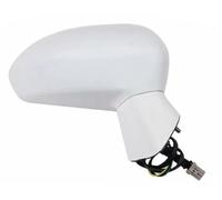 Complete Wing Mirrors Car Accessories Exterior Side Rearview Mirror Assy For FIT For JAZZ 2005 2006 2007 2008 Electric Adjustment(White 3 Wire Right)