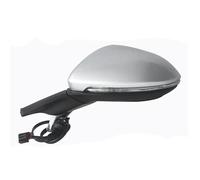 Complete Wing Mirrors Car Electric Folding Rearview Mirror Assembly For VW For Golf 7 For MK7 2014-2016 5GG857507A Electric Adjustment Heating Wing Door Mirror(Silver,13 Wire L)