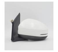 Complete Wing Mirrors Car Mirror Left/Right Outer Rearview Side Mirror Assy Base Color For CITY GM6 2015-2018(5PINS-Left)