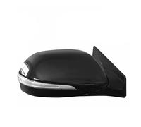 Complete Wing Mirrors Car Mirror Rearview Mirror Assembly For Hyundai For Grand For Santa Fe XL 2017-2020 Mirrors Folding Steering Lamp Lens Car Wing Door Side Mirrors Assy(Black,Only Right)