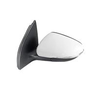 Complete Wing Mirrors Car Rear View Mirror Assembly For VW For Golf 6 A6 MK6 2009-2013 Auto With Turn Singal Light Electric Adjustable Mirror Car Wing Door Side Mirrors Assy(WHITE,Only Left)
