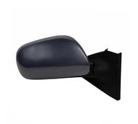 Complete Wing Mirrors Car Rearview Mirror Assembly For Toyota For Yaris 2008-2013 Auto Electrically Folding Adjustment Mirror Assy Car Wing Door Side Mirrors Assy(Base Color,3 Wire Left)