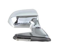 Complete Wing Mirrors Cars 2PCS 4x4 For UTE Adjustable Blindspot Mirror Car Hood Bonnet Blind Spot Mirror Side View Mirrors(Silver)