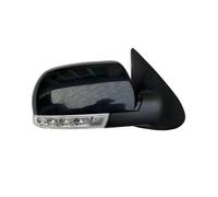 Complete Wing Mirrors Cars For Hyundai For Santa Fe 2.4L 2.7L 2007 2008 2009 2010 2011 2012 Folding Side Rearview Mirror 8PINS With Lamp(Black Right)