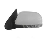 Complete Wing Mirrors Cars For Hyundai For Santa Fe 2.4L 2.7L 2007 2008 2009 2010 2011 2012 Folding Side Rearview Mirror 8PINS With Lamp(White left)