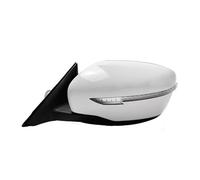 Complete Wing Mirrors Cars For Nissan For X-trail 2014 2015 2016 2017-2020 With Camera Power Folding Flash Warning Light Car Side Rear View Mirror Assembly(9 Wire Left C)