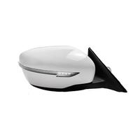 Complete Wing Mirrors Cars For Nissan For X-trail 2014 2015 2016 2017-2020 With Camera Power Folding Flash Warning Light Car Side Rear View Mirror Assembly(9 Wire Right C)