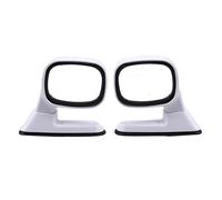 Complete Wing Mirrors Cars Universal 1Pair Side Rear View Mirror Adjustable For Most Car Pickup Truck For Bus Replacement Exterior Accessories(White)