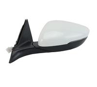 Complete Wing Mirrors For Accord 2024-2025 US VersionSide Door Mirror Assembly Car Accessories 8 Wire Full Door Wing Mirror(Left Pearl White)