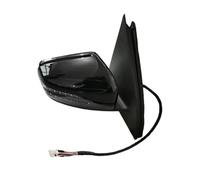 Complete Wing Mirrors For Benz W166 ML166 ML300 ML350 ML400 2012-2015 Car Side Door Power Rear View Mirror Assembly Black White(White Left)