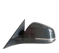 Complete Wing Mirrors For BMW-3 Series F30 2011 2012-2018 Car Side Rearview Mirror Assembly Accessories Electric Folding Heating L/R Wing Mirror Electric(Left Black)