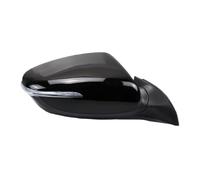 Complete Wing Mirrors For Cars For Kia For K3 For K3S 2012-2017 5 6 7 8-wire Car Side Mirror Assembly Turn Signal Folding Electric Adjustment(7pin left black)
