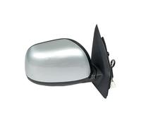 Complete Wing Mirrors for Cars For Mitsubishi For Outlander EX CW 2007-2012 Auto Rearview Mirror Assembly 7632A551(1PC 3pin Left Silver)