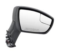 Complete Wing Mirrors For EcoSport 2018-2022 US Version Textured Black Large And Small Side Mirror 3Pins Rearview Assembly Mirror Assembly(1pc right)