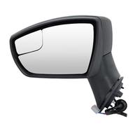 Complete Wing Mirrors For EcoSport 2018-2022 US Version Textured Black Large And Small Side Mirror 3Pins Rearview Assembly Mirror Assembly(1pc left)