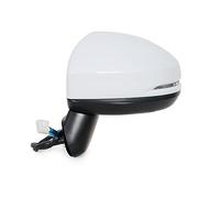 Complete Wing Mirrors For FIT For JAZZ 2015 2016 2017 GK5 Auto Door Wing Rearview Wing Mirror Assy 76258-T9J-H21 76208-T9J-H21(7PINS-Left-White)