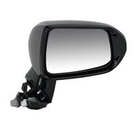 Complete Wing Mirrors For Fit For MK2 2005-2008 For City 2007 5 Wires Rearview Mirror Assembly Car Accessories Car Rear Mirror Assembly(1pc RH Black)