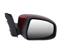 Complete Wing Mirrors For Focus For MK3 2011 2012-2018 Euro Version Red With Turn Signal Side Mirror 6/8Pin Rearview Assembly Side Rear Mirror Assembly(1pc right)