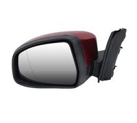 Complete Wing Mirrors For Focus For MK3 2011 2012-2018 Euro Version Red With Turn Signal Side Mirror 6/8Pin Rearview Assembly Mirror Assembly(1pc left)