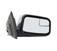 Complete Wing Mirrors For For Edge 2009-2012 Puddle Light Manual Folding Side Mirror 11 Pins Rearview Assembly Side Door Wing Mirror(1 pc right)