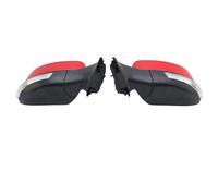 Complete Wing Mirrors For For Focus MK3 2011-2018 Euro Version RACE Red Big Red Manual Folding Heated Door Mirror Accessories Electric Wing Door Mirror(1 pair)