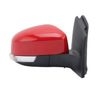 Complete Wing Mirrors For For Focus MK3 2011-2018 Euro Version RACE Red Big Red Manual Folding Heated Door Mirror Accessories Electric Wing Door Mirror(1pc left)