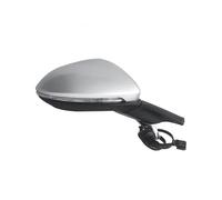 Complete Wing Mirrors For Golf 7 MK7 2014-2016 5GG857507A Electric Folding Rearview Mirror Assembly Heating Electric Adjustment With Light Door Rearview Mirror Assembly(13 Wires Right Silver)