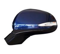 Complete Wing Mirrors For Hyundai For Santa Fe For IX45 2019 2020 2021 2022 Auto Door Wing Side Rearview Mirror Assembly 6 Wire 8 Wire Electric Adjustment(6 wire Left blue)