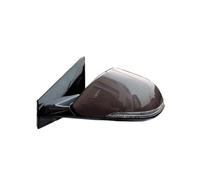 Complete Wing Mirrors For Hyundai For Sonata 2015 2016 2017 2018 Car Rear View Mirror Electric Folding Heating Auto Side Rearview Assemblys(8pin Left Brown I)