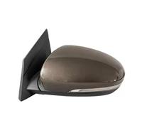 Complete Wing Mirrors For Hyundai For Tucson 2015~2019 With Electric Adjustment 1PCS Car Exterior Rearview Mirror Assembly Suitable Electric Wing Door Mirror(5 PINS,Brown-Left Side)