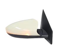 Complete Wing Mirrors For Hyundai I20 For MK3 For BC For BI 2020 2021-2024 Primer White Turn Signal Side Mirror 5/8 Pins Rearview Assembly Door Wing Mirror Assembly(1pc right 8pin)