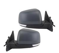 Complete Wing Mirrors For Jeep For Grand For Cherokee For WK 2011-2022 Manual FoldingBlind Spot Lights Door Wing Mirror 13 Wires Side Assembly Auto Side Mirror(Primer 1 pair)